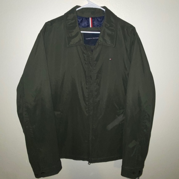 Tommy Hilfiger Men’s Classic Front-Zip Filled Micro-Twill Jacket - Picture 2 of 12